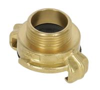Raccord rapide filetée laiton avec raccord Kerbl 3/4" Doré TU