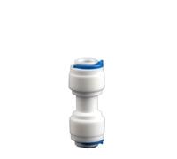 Raccord rapide for osmose inverse, 100 pièces, 1/4" 3/8" OD, raccord en T, connecteur en Y, 2 voies, droit, for tuyau d'eau en plastique