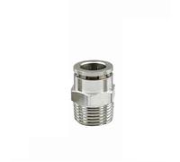 Raccord rapide for tuyau pneumatique, filetage mâle BSP 1/4", 1/8", 3/8", 10 mm, 8 mm, 6 mm, 4 mm, en cuivre fin(12mm,1/2")
