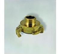 Raccord rapide Fukana avec filetage extérieur 33203 laiton, 2000 "AG (extérieur env. 33mm), compatible Geka