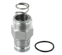 Raccord rapide hydraulique mâle à face plate 3/8" pour Bobcat 7246798 utilisé sur chargeuses compactes et pelleteuses