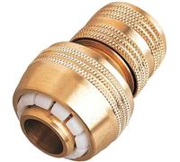 Raccord rapide laiton automatique - RACO EXPERT - 15 mm - Or - Intérieur