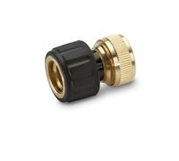 Kärcher Adaptateur/Raccord de tuyau 2.645-018.0 en laiton Ø 19 mm (3/4) avec AquaStop