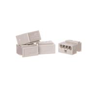 Raccord rapide MICRO 4x 0,6-0,8mm² gris clair 243-304