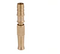 Raccord rapide multifonction pour tuyau d'arrosage à jet direct, construction entièrement en cuivre avec buse rotative à 360° et pression réglable pour lavage et arrosage de voiture