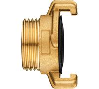 Raccord rapide Neo Tools en laiton avec filetage extérieur de 1", pour le raccordement à des robinetteries ou des appareils avec filetage intérieur