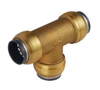 RIEGLER Riegler T-Réducteur MS, « sharkbite » pour tube Ø1 42 mm, pour tube Ø2 35 mm Quantité:1