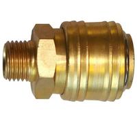 Raccord rapide pour compresseur 1/4" - mâle Güde G41014