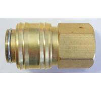Raccord rapide pour compresseur Airtool NUQ-1, 1/4", Ms, filet femelle, pour air
