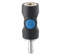 Raccord rapide pour flexible à air comprimé - gros débit - diamètre 8 mm PRÉVOST