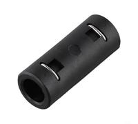Raccord rapide pour nettoyeur haute pression de jardin (D) | Compatible avec filetage M22, longueur du tuyau, s'adapte à plusieurs marques, plastique, finition noire