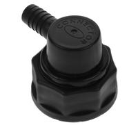 Raccord Rapide pour Poche à Sirop pour Distributeur de Boissons Gazeuses | PE Noir, Installation Simple, Débit Constant et Étanchéité Fiable, Compatible Divers Systèmes Domestiques