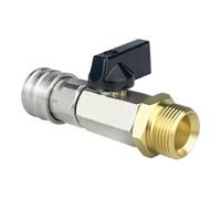 Raccord Rapide pour raccord de Tuyau | M22 14 mm très résistant - Tuyau de de Pression Quick-Connect - pour Lavage de Voiture, Maison, terrasse, Robinet, Eau, pelouse, arrière-Cour