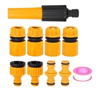 Raccord rapide pour tuyau de jardin extérieur 6 mm Adaptateur Quick Connect | Raccord résistant aux intempéries pour arrosage de voiture, piscine, serre