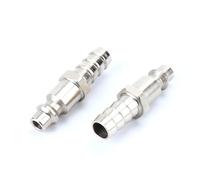 Raccord rapide - Raccord de tuyau rigide de 3/8", pack de 2 unités, idéal pour les outils électriques et l'utilisation en jardinage*