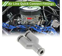 Raccord Rapide š€ Air Type Y 5/32" En Acier Inoxydable 304 1 Pc Ton ArgentšŠ