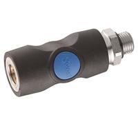 Raccord rapide sécurité mâle PREVOST - 6 mm - 1/4 gaz - ISI061151CP