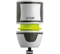 Raccord rapide - TECHN - ø15 mm - Plastique - Fonction stop - Arrêt automatique de l'eau
