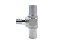 Raccord réducteur 3 voies 6, 8, 10, 12 mm 1/4, 3/8, 1/2, 3/4 po, raccord de tuyau à soudure automatique, déversoir, acier inoxydable(16-3l8-16 Inch)