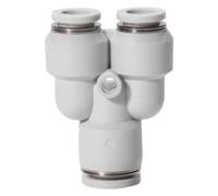 Raccord réducteur à changement rapide, té en Y [tuyau φ8 mm-φ6 mm] ; PYW8-6