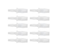 Raccord Réducteur de Barbe Barb - Adaptateur de Pompe à Air d'aquarium 10pcs et Réduction du Connecteur d'union pour les Applications de Tube en Silicone (3.9-6.4 Adaptateur) (4.8-7.9 Adaptateur)