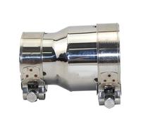 Raccord Réducteur D'échappement Universel Standard En Acier Inoxydable Pour Voiture Tuyau Serrage Pour Tube Diamètre Extérieur 54 Mm sortie 66 Mm(OD 63-66)