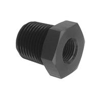 Raccord réducteur droit en aluminium 3/8" NPT mâle vers 1/8" NPT femelle
