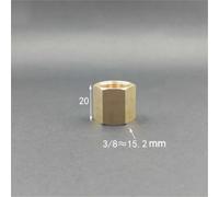 Raccord réducteur égal en laiton BSPP femelle 1/8", 1/4", 3/8", 1/2", 3/4", 1", adaptateur for tuyau d'eau, carburant, gaz, huile(FF03-03)