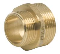 Raccord Réducteur Mamelon Embout Mâle - Mâle 1 1/4 - Installation Facile avec Filetage à Visser - Matériau Laiton Robuste et Durable - Excellente Étanchéité - Qualité Garantie - Rain