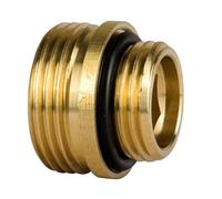 Raccord Réducteur MM 1/2" x 3/4" Laiton - Étanchéité Conique, Adaptateur pour Bloc Vanne et Installation d’Eau