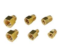 Raccord réducteur standard évasé femelle vers mâle à 45 degrés, 1/4", 3/8", 1/2", 3/4", en laiton(1l4 To 1l2 Inch)