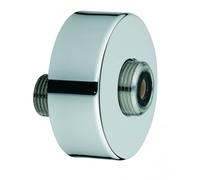 Raccord S mural, Chromé (12662000)