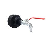 Raccord S100x8 - robinet laiton chromé sortie 20x27 cannelé 15mm