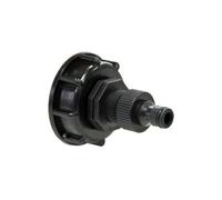 Raccord S60x6+raccord rapide-Embout mâle avec raccord rapide-Compatible avec les cuves de 1000 litres avec vanne à la norme S60 x 6