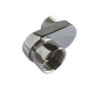 Raccord sanitaire - SOMATHERM FOR YOU - Excentré 25mm - Laiton - Mâle 15/21 - Ecrou tournant 15/21