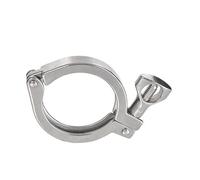 Raccord sanitaire Tri Clamp en acier inoxydable 304, soudure renforcée, for les industries agroalimentaires, pharmaceutiques et des boissons (1 pièce)(19-38x50.5)