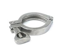 Raccord sanitaire Tri Clamp en acier inoxydable 304 - Virole robuste for brasserie et laiterie, connexion rapide, 1 pièce(34mm)