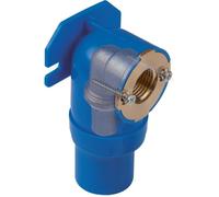 Raccord sortie de cloison coudé à sertir - PER diamètre 16 mm - F 1/2' - PB tub