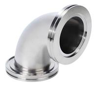 Raccord sous vide coudé à rayon de 90 degrés ISO-K, grande taille de bride DN 160, acier inoxydable 304 1 pièce(NW160)
