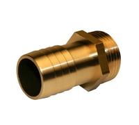 Raccord strié à compression laiton M 15 x 21 pour tube en per