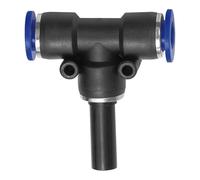 Raccord T - Raccord mâle 16 mm - Série bleue - Rouge - Pour tuyau extérieur Ø 12 mm - Pression de travail max. 15 bar - Plastique