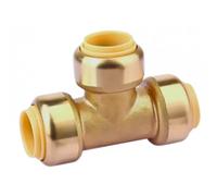 Raccord Té égal - laiton - Toutub - diamètre 14 BOUTTÉ