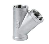 Raccord Té Y 3 Voies Inox 304, Fileté