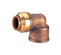 Raccord tectite instantané coude à visser F 15x21 16