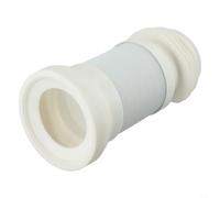Raccord Toilette Extensible PVC Anti-Vieillissement 50cm | PVC flexible, étanchéité parfaite, évite les fuites, s'adapte 250-500mm, installation rapide