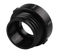 Raccord Tonnelier pour ibc pour Valve pour schütz PP Raccord(58mm) | Conversion 62mm à 54mm, plastique PP , filetage fin et épais, pour cuves pour schütz, jardinage