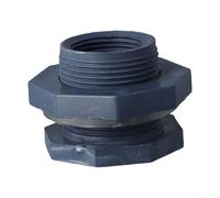 Raccord Traversée PVC Fileté Interne pour Citerne(1 inch)