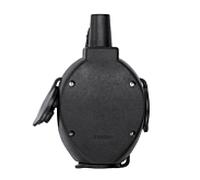 Raccord triple suspendu SCHUKO en caoutchouc plein Merten, noir 179851 16 A, 250 V