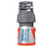 Raccord tuyau arrosage Hozelock Aquastop Pro Metal diam 19 mm
