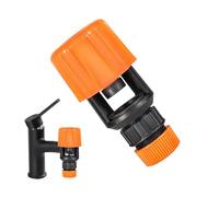 Raccord Tuyau D'arrosage - Avec Système D'Emboîtement Rapide, Adaptateur De Robinet De Cuisine, Connexion Rapide Et Facile Pour Tuyaux D'Arrosage, Adaptateur De Robinet De Connecteur De Tuyau De Cuis